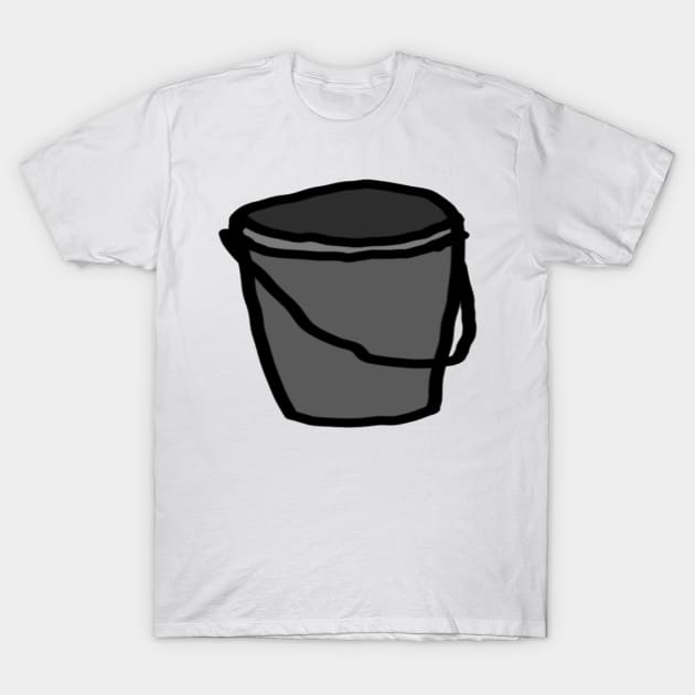 Bucket T-Shirt by JacCal Brothers